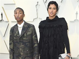 Pharrell Williams na 91. pedávání filmových cen Oscar (Dolby Theatre, Los...