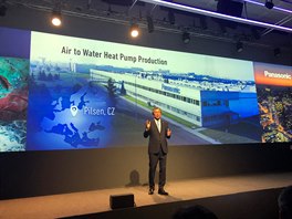 Panasonic se pochlubil i úspnou výrobou tepelných erpadel (typ voda -...