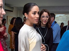 Vévodkyn Meghan na návtv Maroka (Rabat, 24. února 2019)