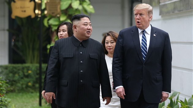 Summit americkho prezidenta Donalda Trumpa a vdce KLDR Kim ong-una v Hanoji (28. nora 2019)