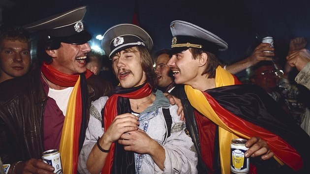 Berlnsk oslavy znovusjednocen zpadnho a vchodnho Nmecka (3. jna 1990)