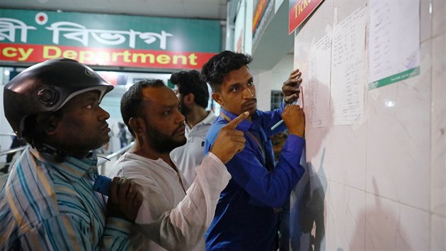 Pi poru v bangladsk metropoli Dhce zemely destky lid. Dal jsou v nemocnici ve vnm stavu. (21. nora 2019)