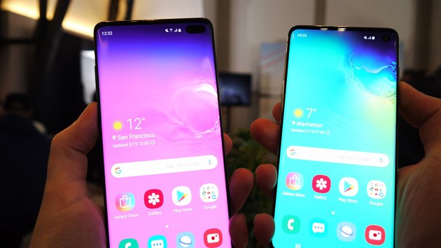 Samsung Galaxy S10 a S10+