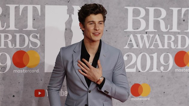 Shawn Mendes na Brit Awards (Londn, 20. nora 2019)