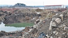 Demolice bývalého závodu Škoda Ostrov se blíží ke konci.