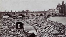 V roce 1890 Karlv most neniily tké kry jako pi povodni v roce 1784....