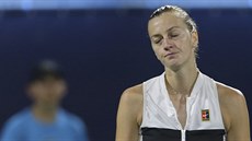 Petra Kvitová po prohraném finále v Dubaji