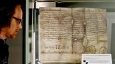 V Brně je k vidění kopie nejstarší dochované listiny na českém území z roku 994...