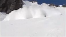 Lya natoil pád laviny ve výcarském Crans-Montana