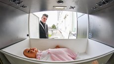 V perovské nemocnici zane slouit nový modernizovaný babybox, na snímku...