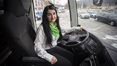 idika dálkového autobusu Olga Gryshko