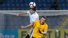 Momentka ze zápasu Liberec - Dukla