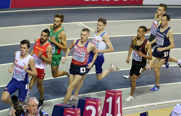 Český mílař Sasínek doběhl třetí na atletickém mítinku v Hengelu