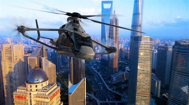 Se supervrtulníkem pro boj v megaměstech chce Airbus porazit Američany