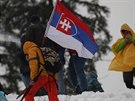 Do pindlerova Mlýna na Svtový pohár alpských lyaek dorazili sloventí...
