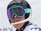 eská reprezentantka Martina Dubovská v cíli druhého kola slalomu ve...