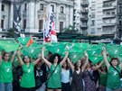 V Argentin se konaly protesty, aby soud umonil znásilnné dívce potrat. (19....