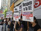 V argentinském Buenos Aires se konaly protesty, aby soud umonil znásilnné...