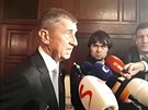 Andrej Babi odpovídal na otázku o firm Kapsch a Faltýnkovi
