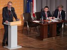 Prezident Milo Zeman na 41. sjezdu SSD, Hradec Králové (1. bezna 2019)