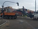 V Plzni zaala rekonstrukce vpadovky na Karlovy