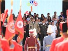 Venezuelský prezident Nicolás Maduro na ceremoniálu k píleitosti estého...