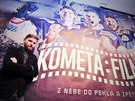 Re�is�r Tom� Ko�a��k na premi��e sn�mku KOMETA:FILM, kter� pr�v� vstupuje do...
