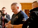 Ji�� Kaj�nek vypov�dal u brn�nsk�ho krajsk�ho soudu jako sv�dek v p��padu...
