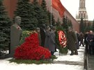 Komunisté se klaněli Stalinovi v den výročí jeho smrti