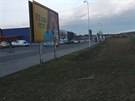 Pozemky pro rozíení dálniního sjezdu u Drovic na Prostjovsku se nachází...