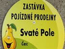 Pojzdn prodejna slou na Horaovicku pedevm starm lidem. Ti by bez n...