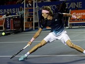 Alexander Zverev ve finle tenisovho turnaje Acapulco Open.