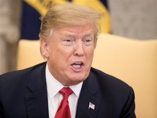 Americký prezident Donald Trump s manželkou Melanií přijal v Bílém domě českého...