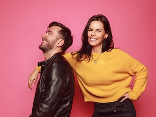 Marek Ztracený a Marcela Skřivánková