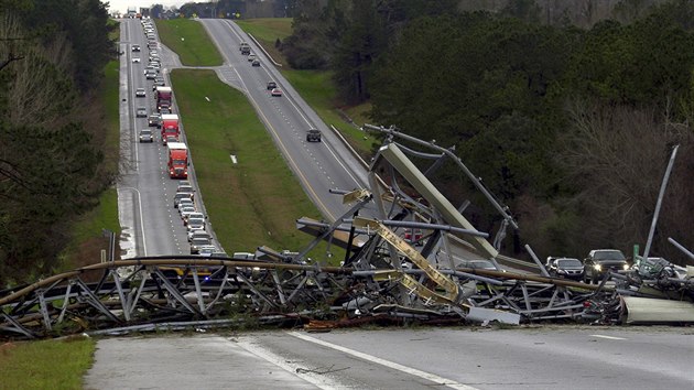 Torndo v Alabam, USA (3. bezna 2019)