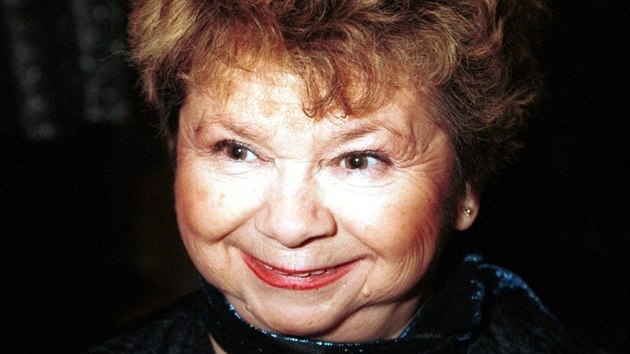 Aťka Janoušková na snímku z roku 2001