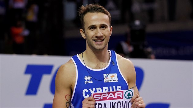 Kypan Milan Trajkovic zvtzil v zvod sprinter na 60 metr pekek.