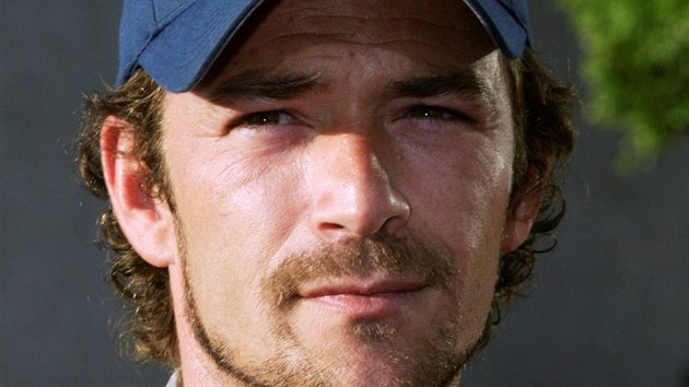 Herec Luke Perry na snmku ze srpna 2003