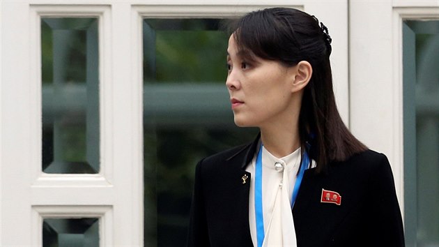 Kim Jo-čong, sestra severokorejského vůdce Kim Čong-una, při návštěvě Vietnamu (28. února 2019)