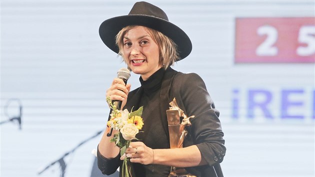 Barbora Polkov zskala soku v kategorii Zpvaka roku. (8. 3. 2019)