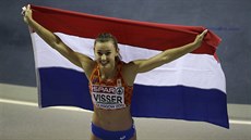 Nizozemská sprinterka Nadine Visserová se stala evropskou halovou ampionkou v...