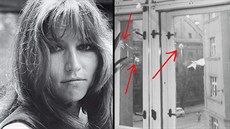 Policie v beznu 1969 proetovala pípad stelby do oken zpvaky Marty...