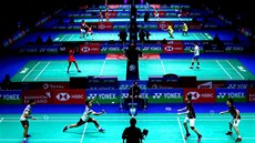 BADMINTON. Na turnaji v All England Open Badminton Championships v britském...