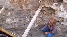 Archeologové prozkoumávají základy nejstarích zdných lázní v Teplicích