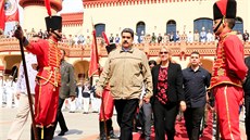 Venezuelský prezident Nicolás Maduro na ceremoniálu k píleitosti estého...