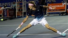 Alexander Zverev ve finále tenisového turnaje Acapulco Open.