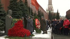 Komunisté se klanli Stalinovi v den výroí jeho smrti