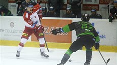 Momentka z utkání Olomouc - Mladá Boleslav.