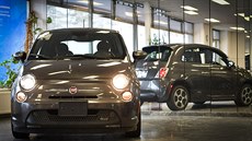 Fiat 500e na salonu