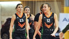 Kateina Zohnová, Michaela Vacková, Marques Webbová a Klára Kivánková (zleva)...